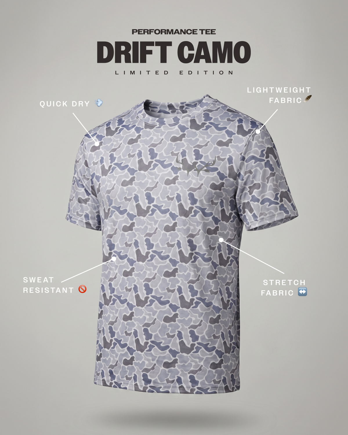 Performance Tee (Drift Camo)