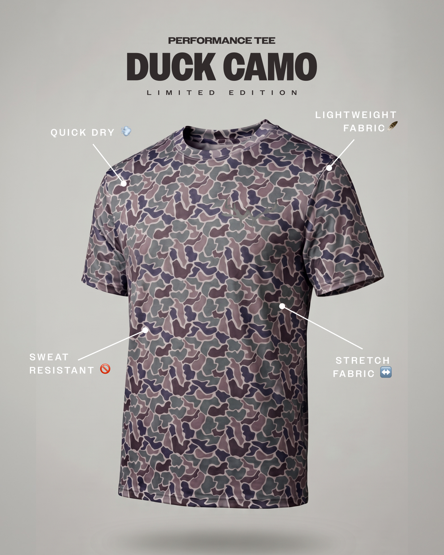 Performance Tee (Duck Camo)