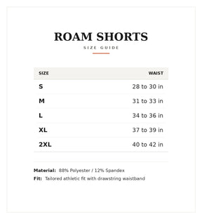 Olive (Roam Shorts)
