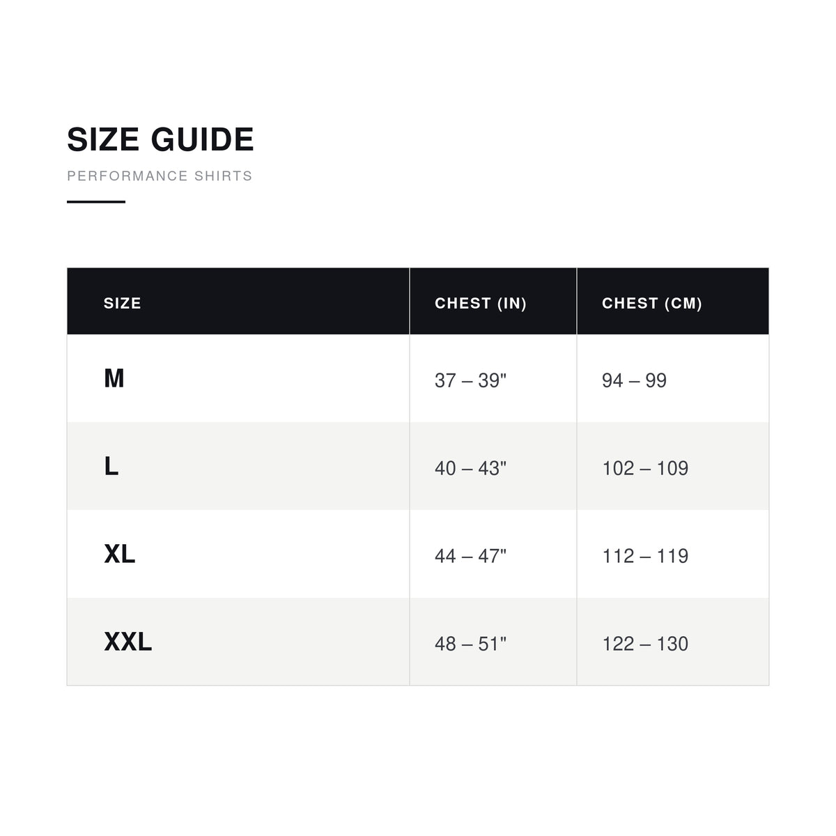 Size guide